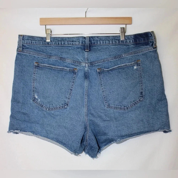 Abercrombie & Fitch The Dad Denim 5” Shorts Size 35/20 - Picture 8 of 12